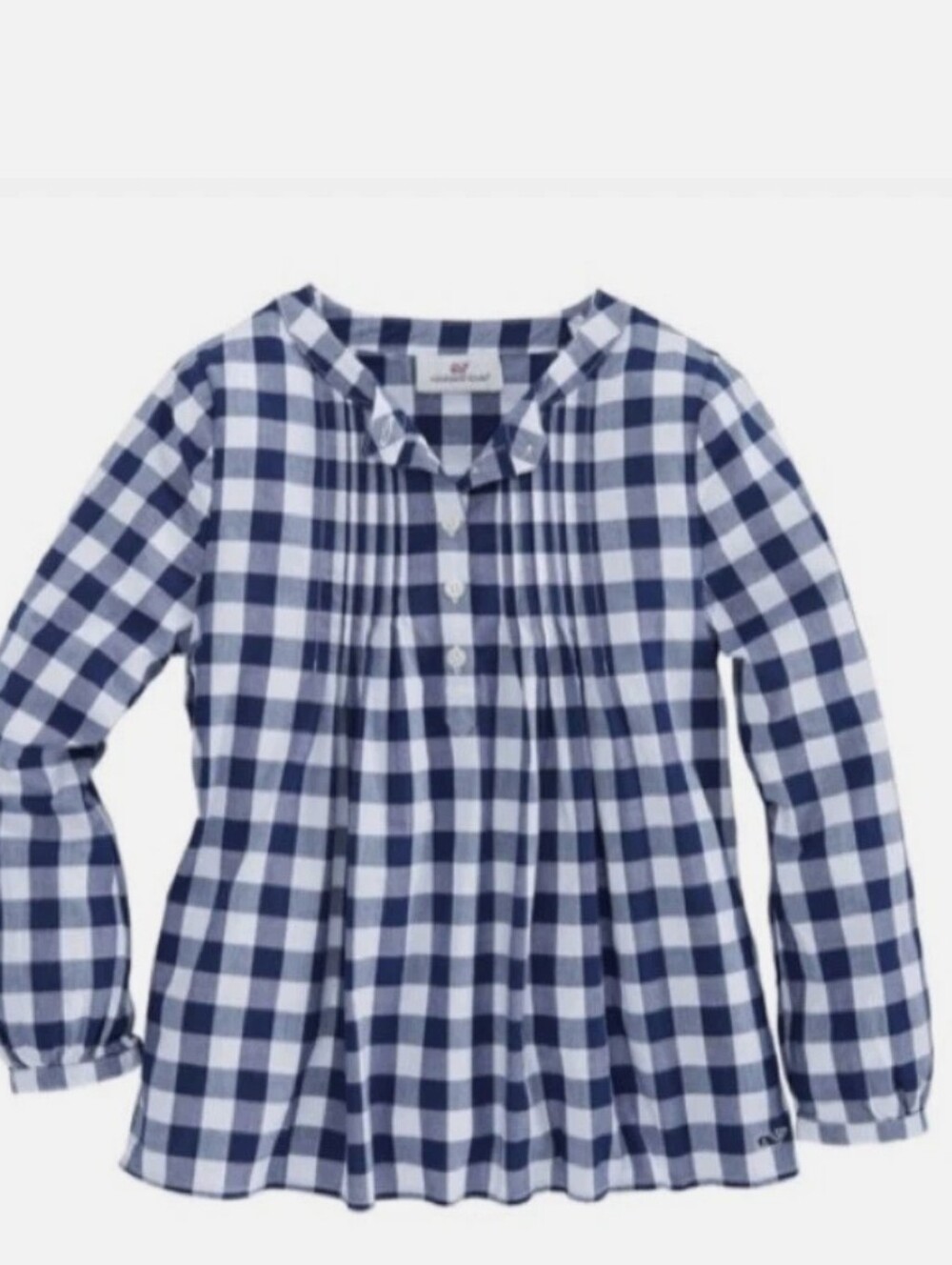 Vineyard Vines Lookout Gingham Popover Shirt
